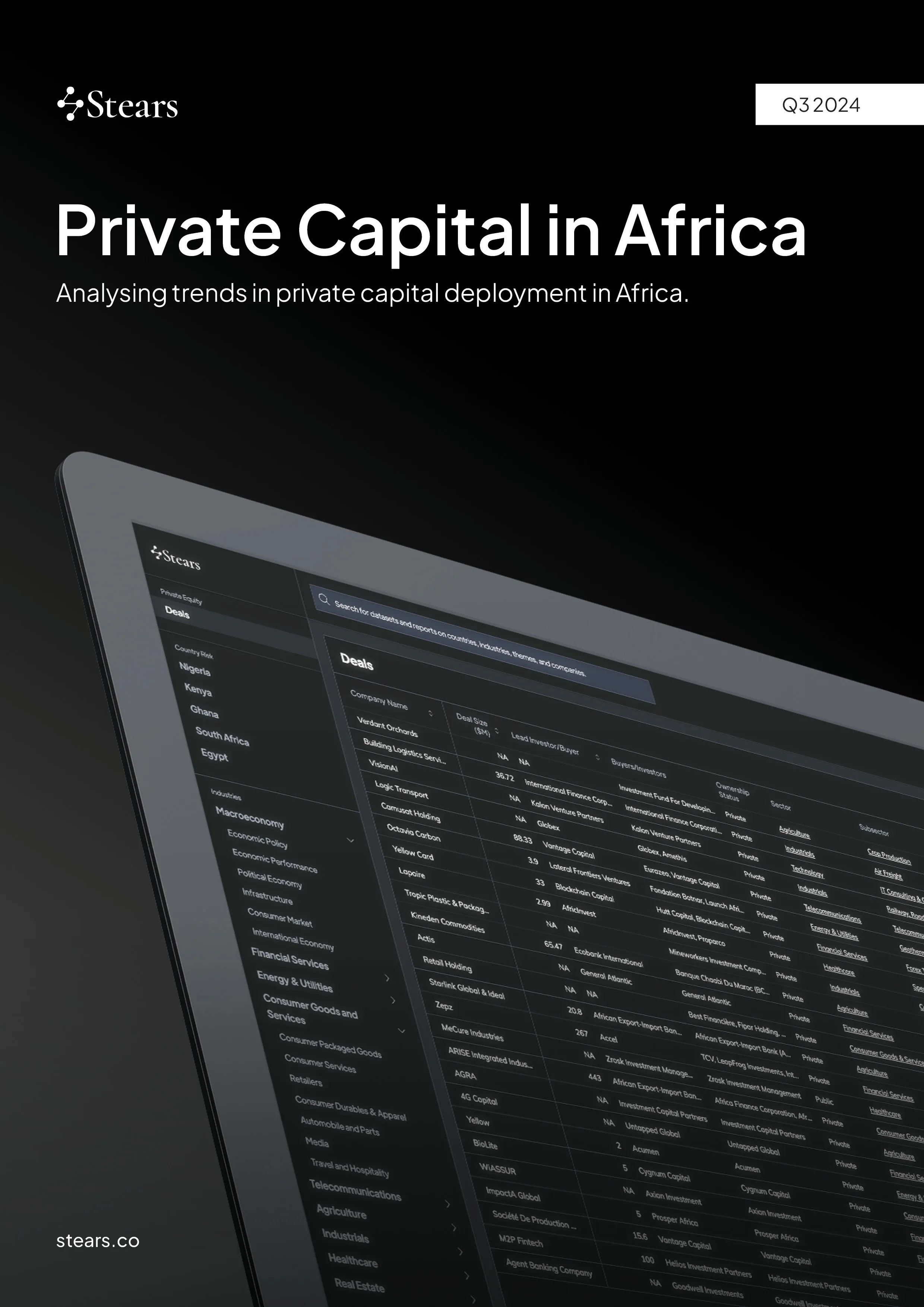 Q3 2024 Private Capital in Africa Activity Report